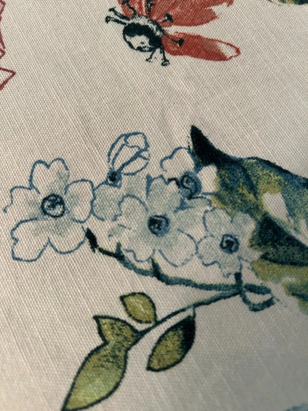 Better Homes & Gardens Floral Cotton Polyester Tablecloth 66